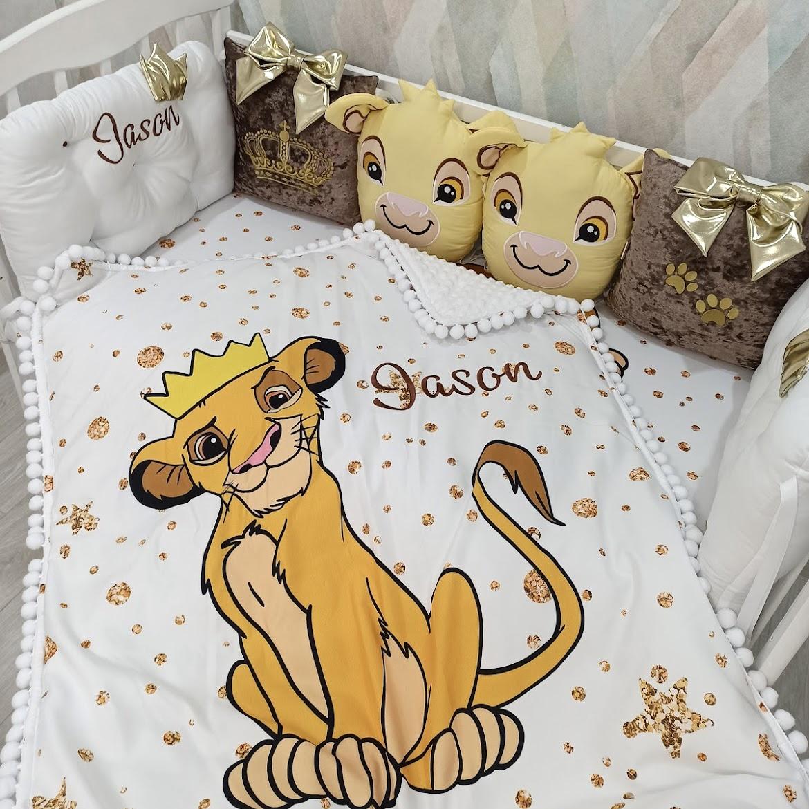 Lion king character cushion set