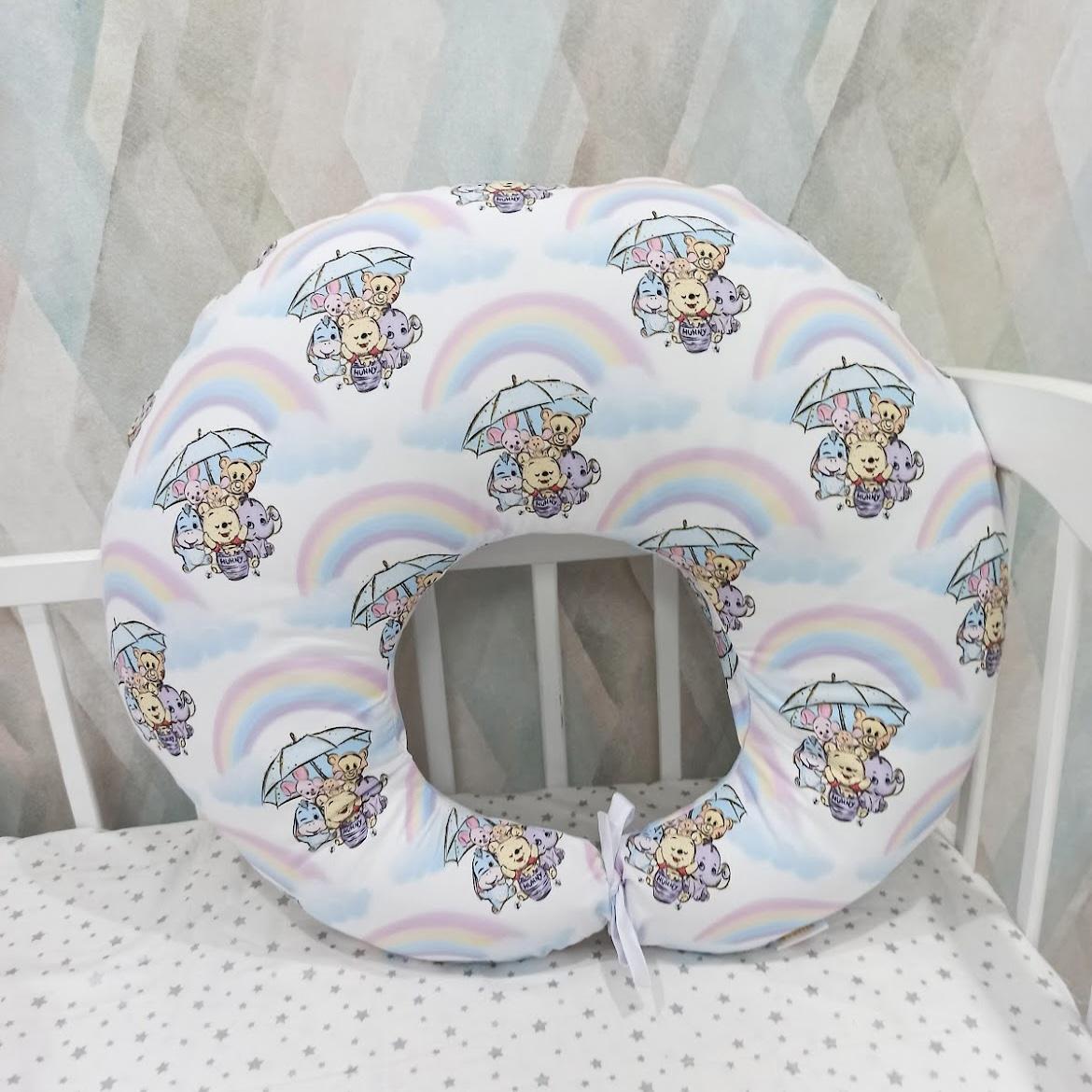Nursing pillow with Winnie the Pooh print