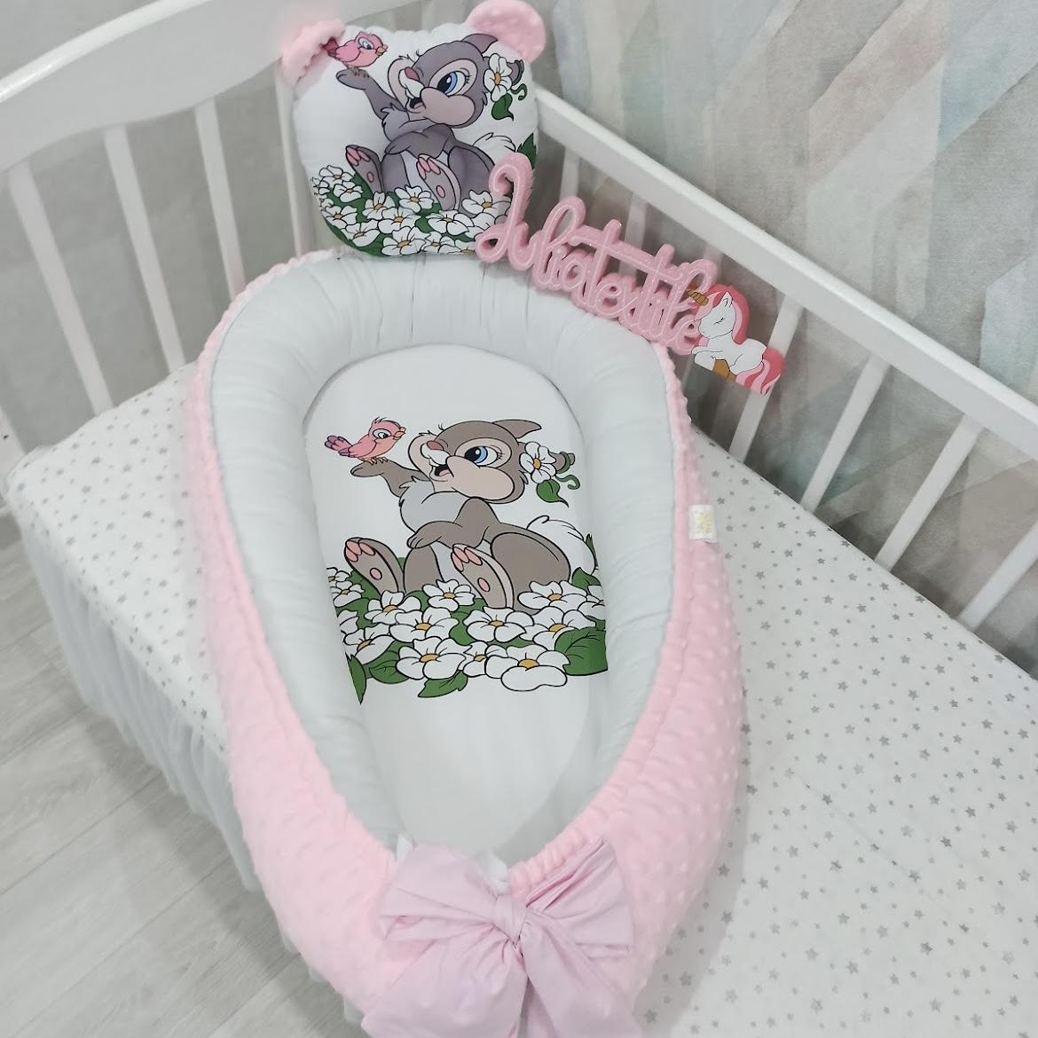 Riduttore con la stampa tamburina rosa bianco