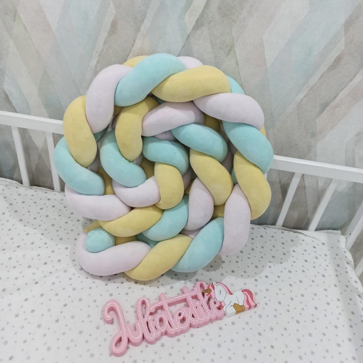 Light Pink, Tiffany Green, and Yellow Bumper