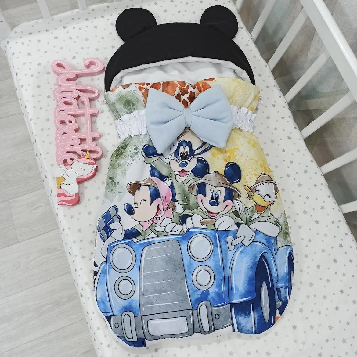 Sacco nanna con la stampa mickey e amici colorato