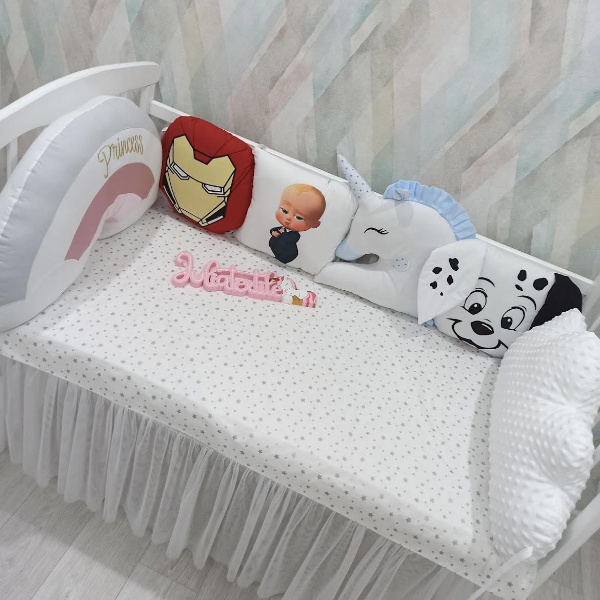 Colorful Disney character cushions