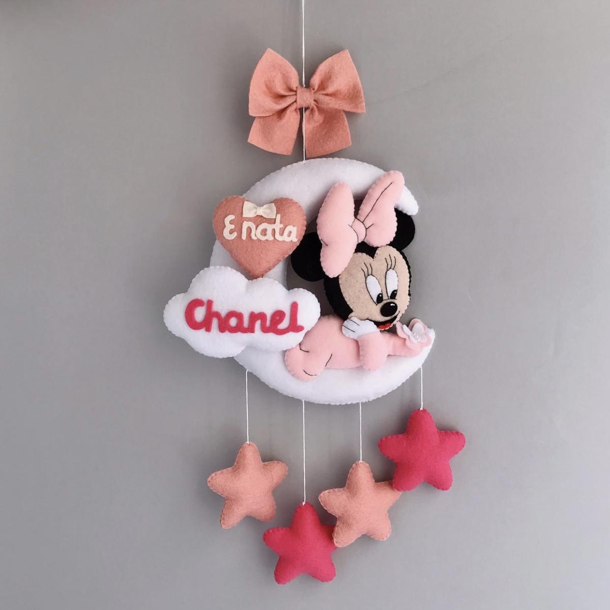 Ficco nascita minnie fucsia rosa