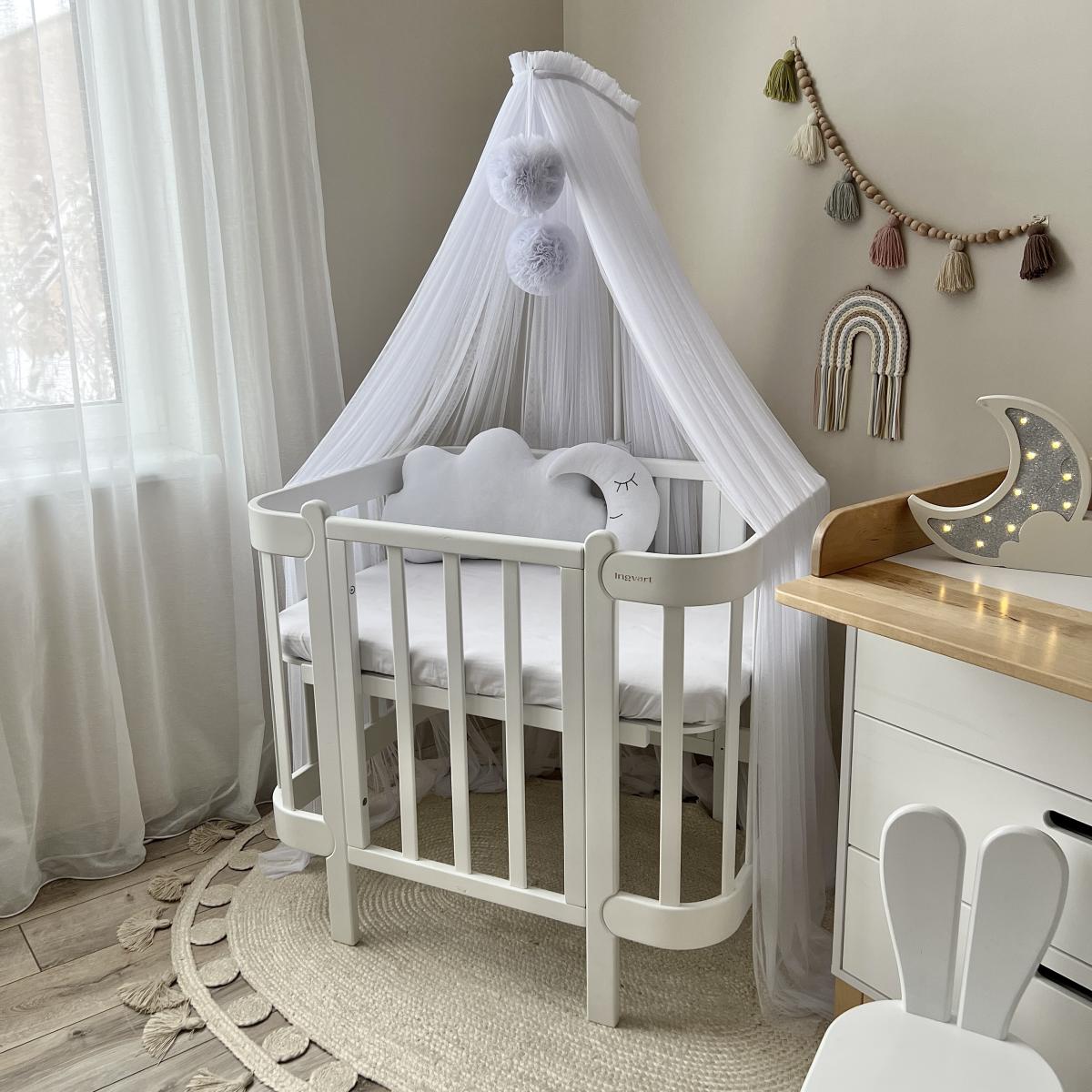 Greek Veil in Tulle - White Color