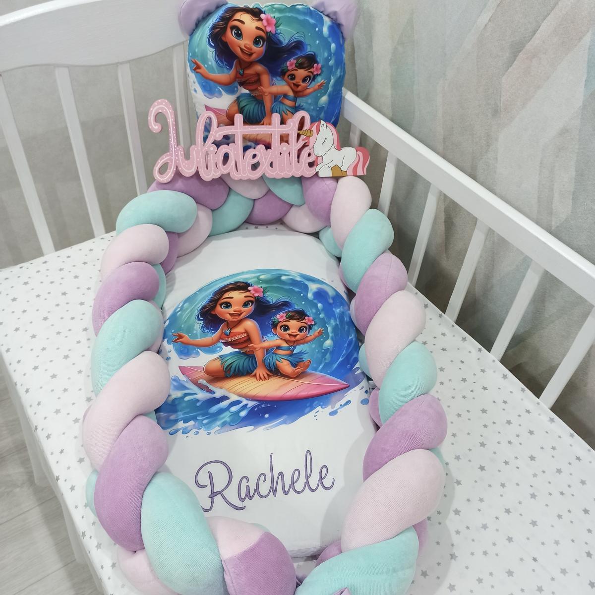 Riduttore intrecciato Oceania – 100% cotone, fatto a mano, 2 in 1