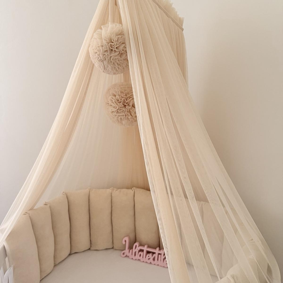 Velo Greco in Tulle - Colore Nude