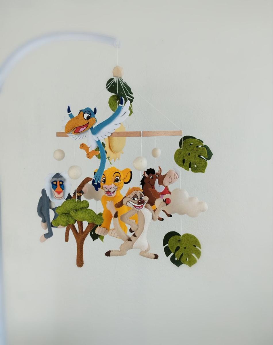 Giostrina musicale re leone e amici