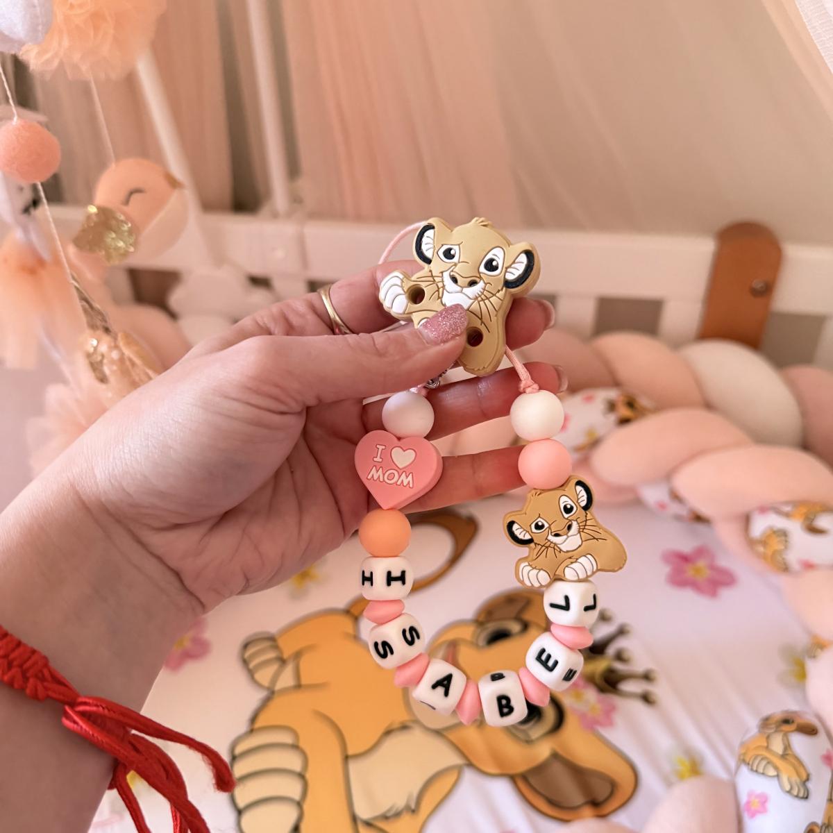 Catenella Portaciuccio Personalizzata con Leoncino