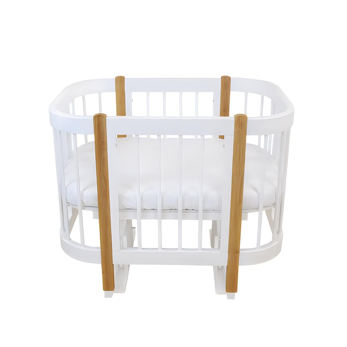 Lettino Evolutivo 3 in 1 Happy Mom con Materasso